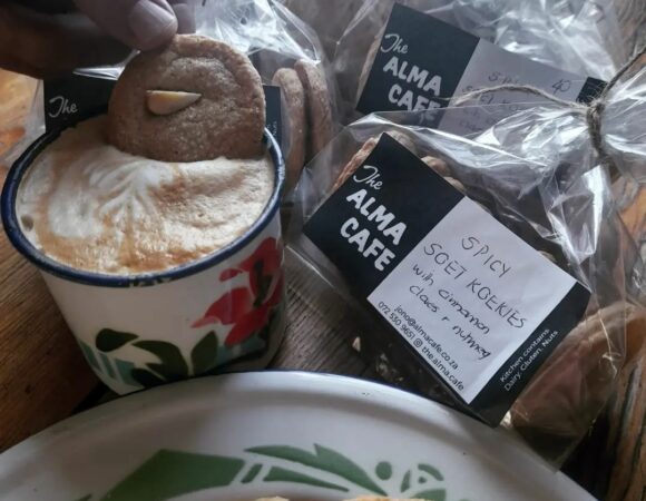 Alma Cafe spiced cookies