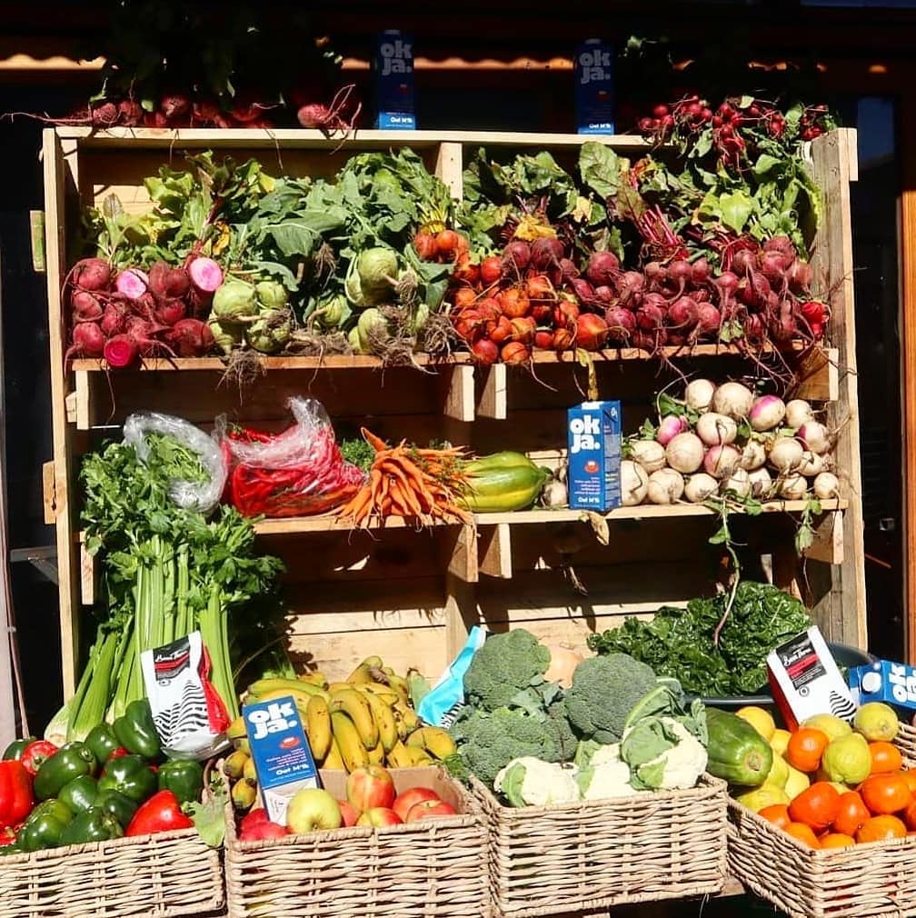 Alma Cafe fresh veggies
