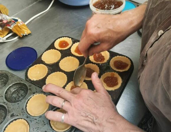 Jam cookies