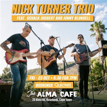 The Nick Turner Trio at The Alma Café